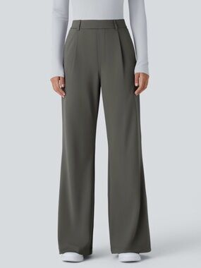 NWT Halara Flex™ DayStretch High Waisted Pocket Work Flare Pants